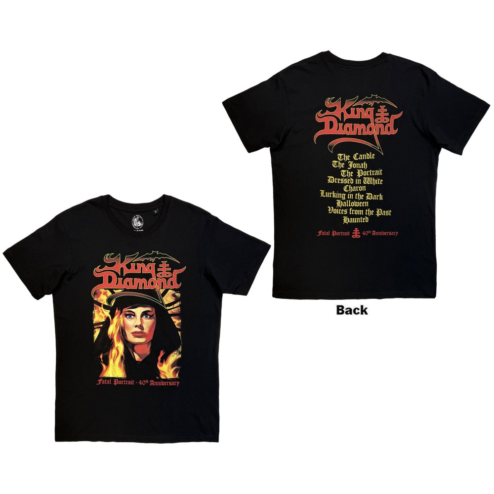 King Diamond - Fatal Portrait Mens Tshirt - Black